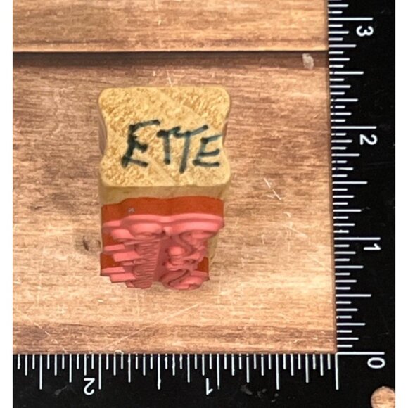 276870 CraftSmart Rubber Mounted Wood Stamp Spooktacular - Picture 3 of 5